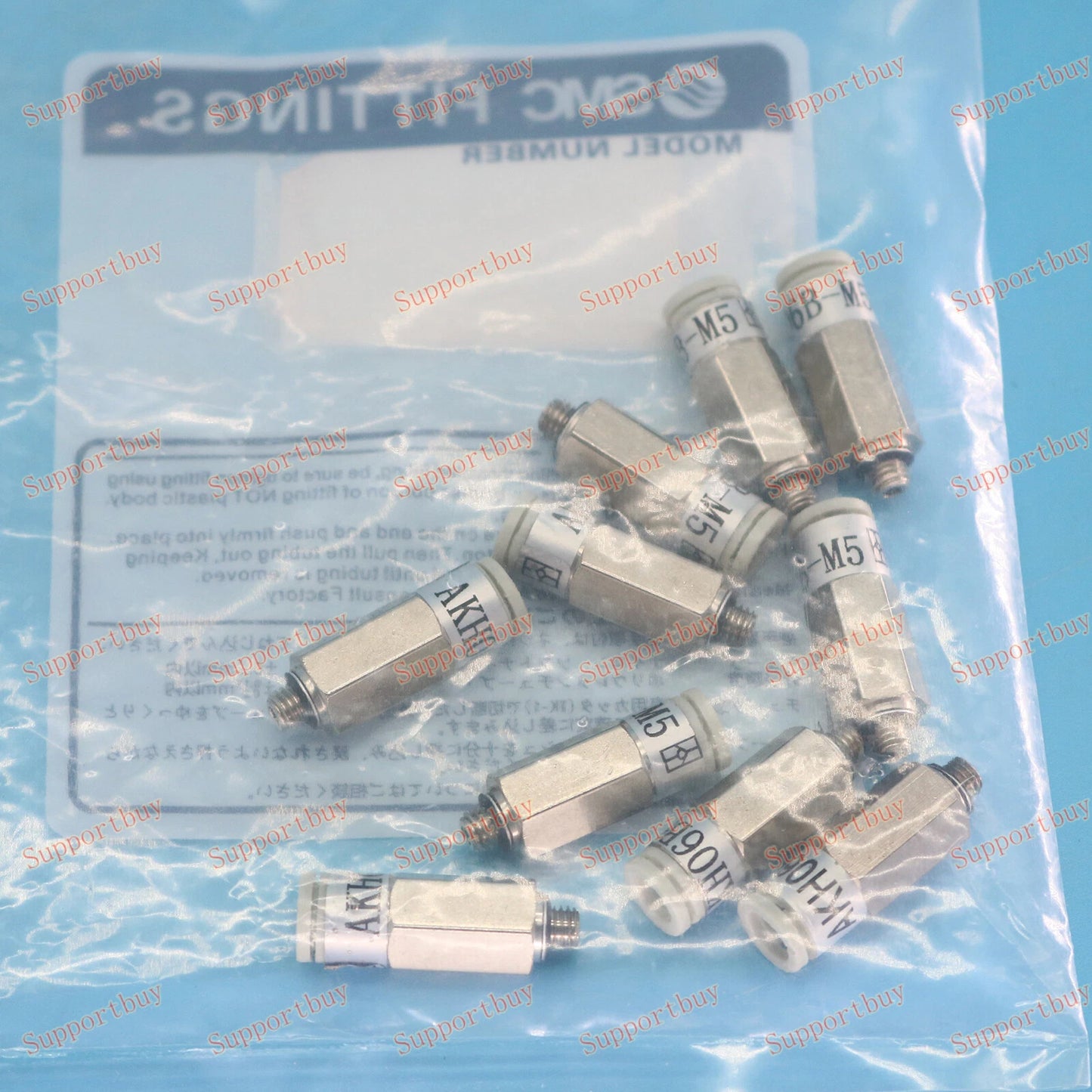 10PC/Bag  smc Check Valve AKH06B-M5 Fast Delivery #P