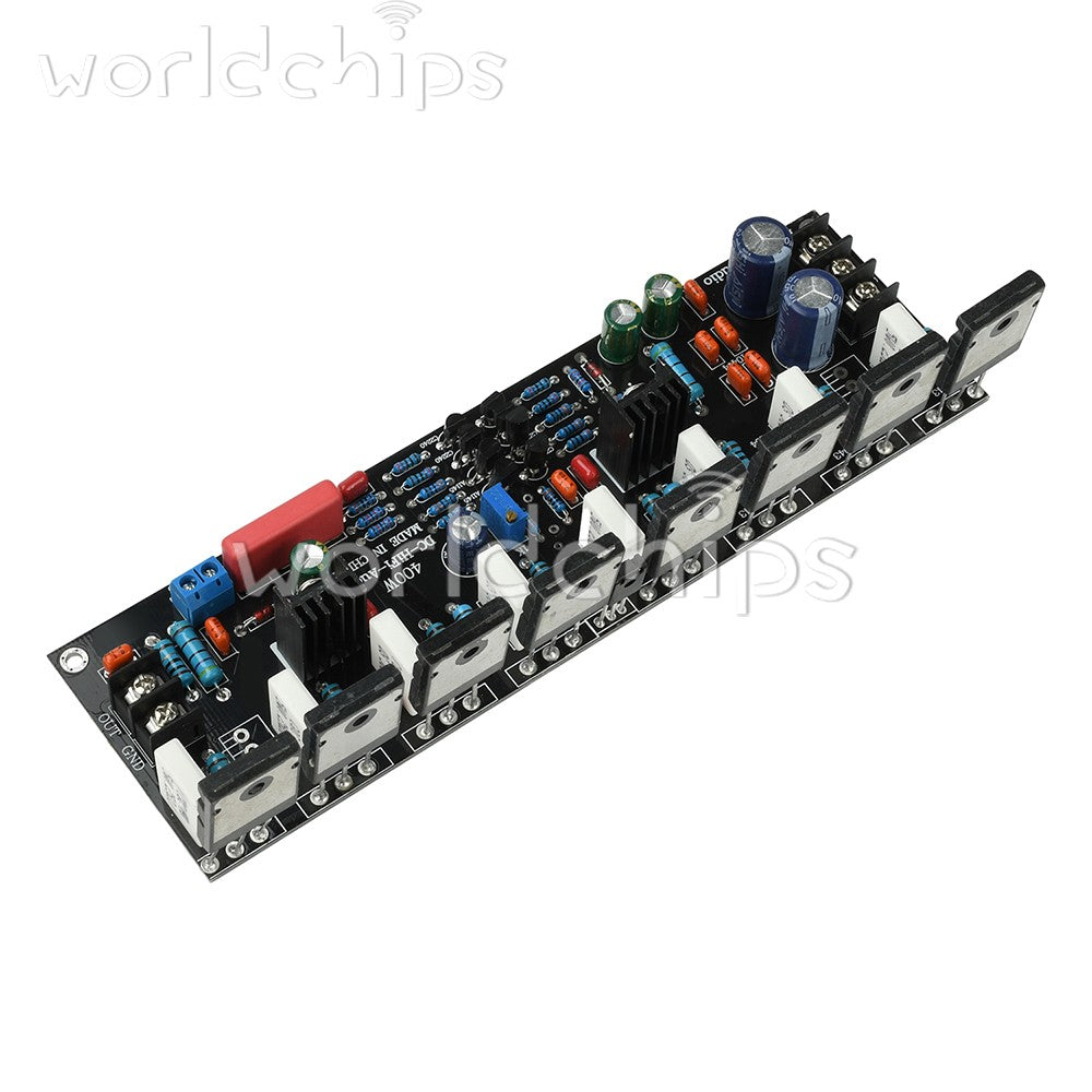 DC20-90V 400W Upgraded Single Channel Audio Power Amplifier 1943+5200 High Power