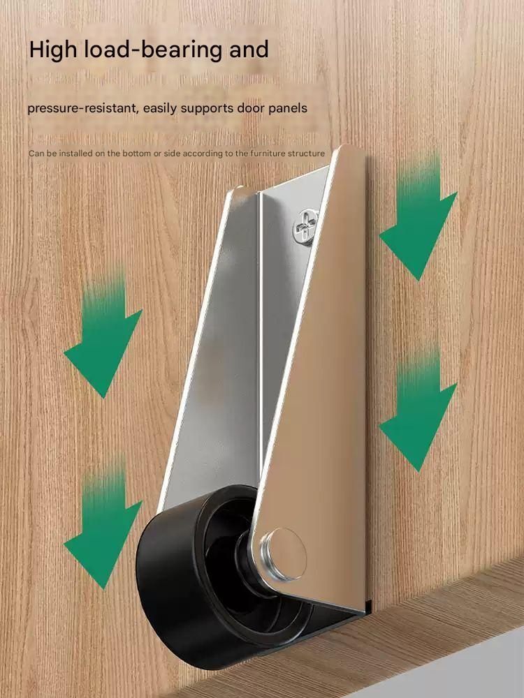 Door Bottom Sagging Repair Pulley Sliding Door Wheel File Cabinet Bottom Roller