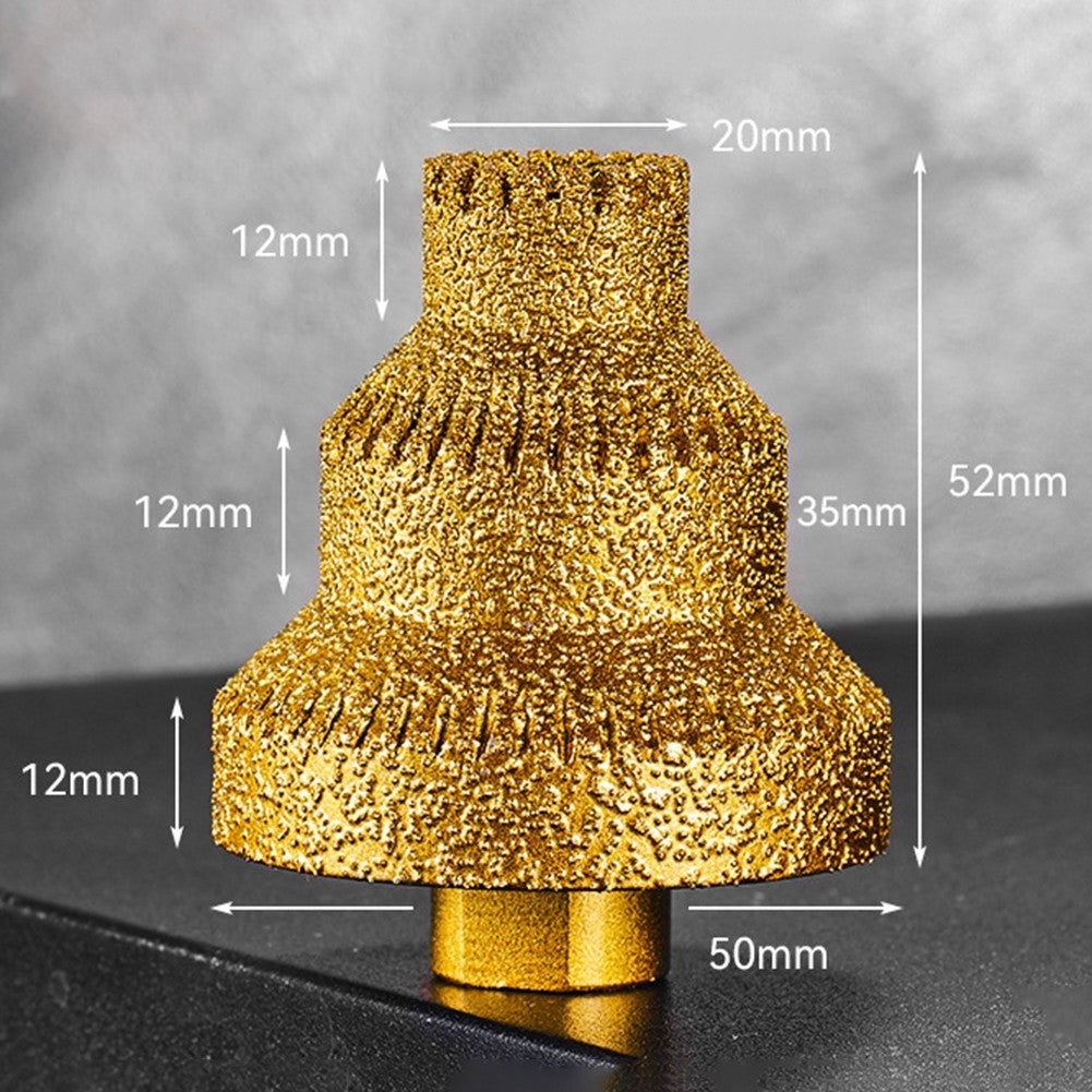Straight Flute Step Drill Bit 203550mm for Smooth Drilling in Metal and Wood