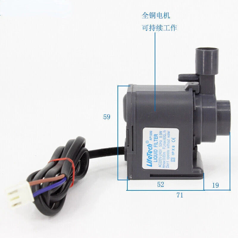 1PCS HZB-506080/AP-1200 For Wellcome Commercial Ice Maker Water  AC220V