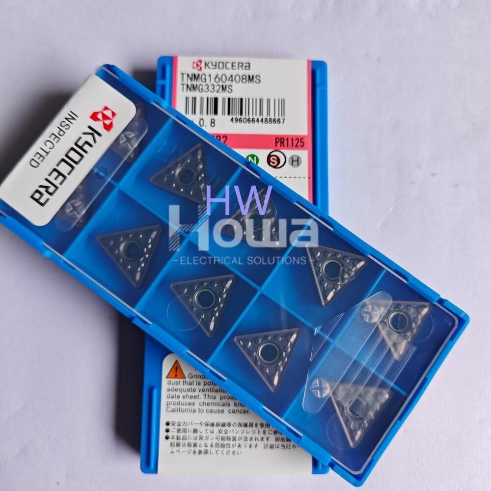10Pcs/Box Kyocera TNMG160408MS PR1125 TNMG332MS CNC Blade Carbide Inserts