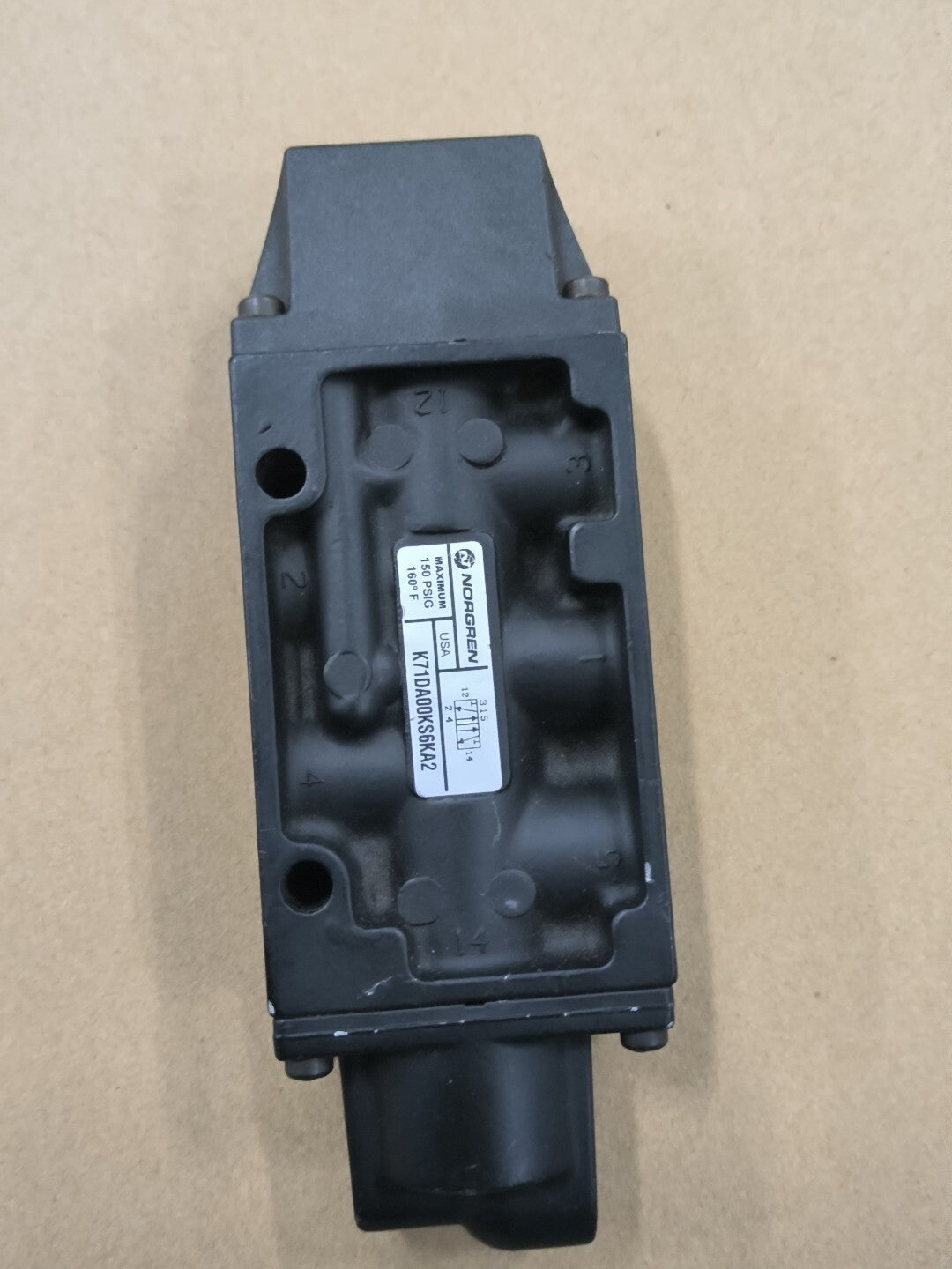 1/piece   NORGREN Manual Valve K71DA00KS6KA2 Solenoid Valve