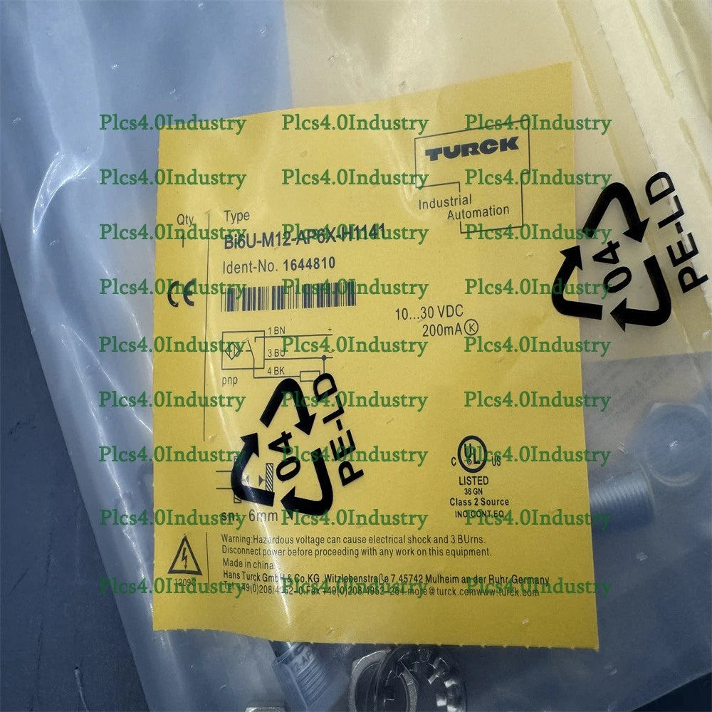 1PC  For TURCK Bi6U-M12-AP6X-H1141 Proximity Switch Sensor #P