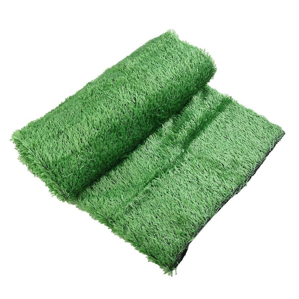 Artificial Grass Carpet Green Fake Synthetic Garden Landscape Lawn Mat Turf,