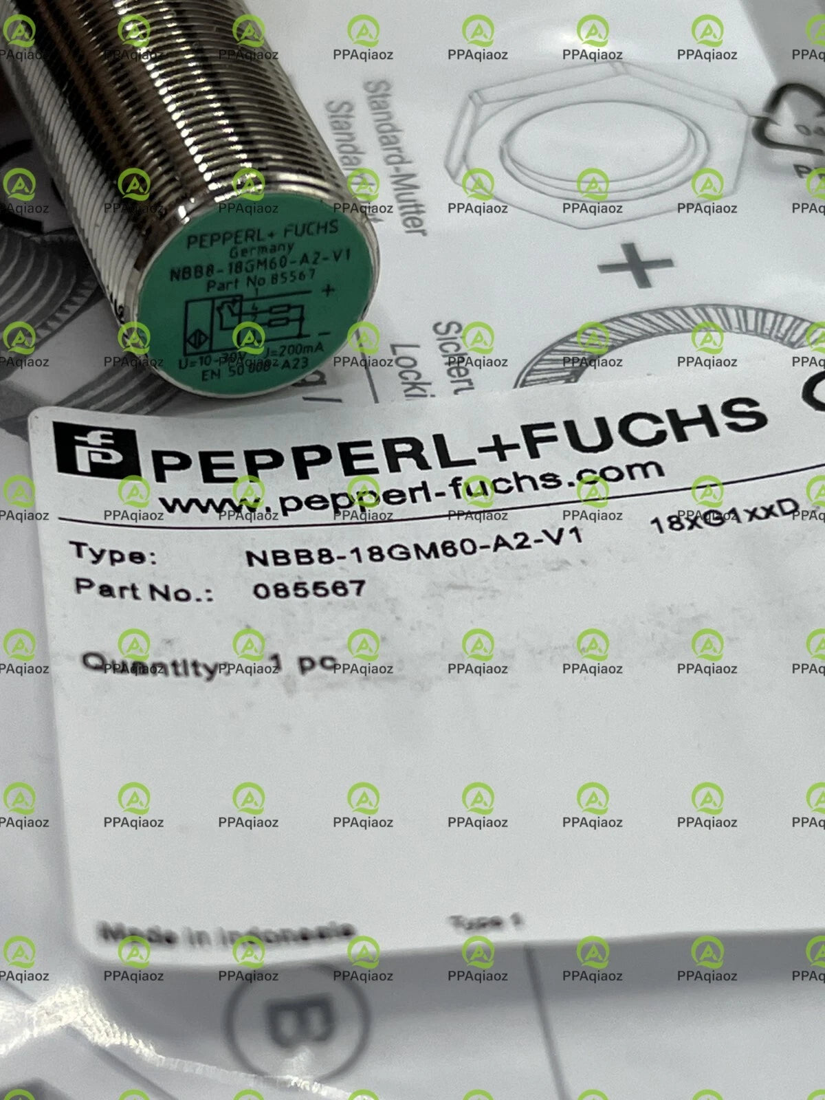 1PCS  Pepperl+Fuchs NBB8-18GM60-A2-V1 Proximity Switch Sensor Fast Shipping
