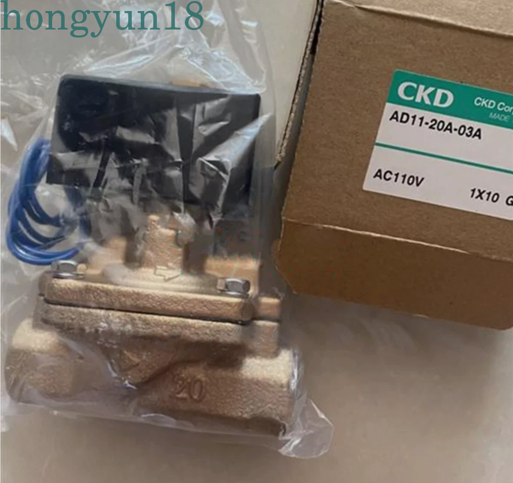 1Pcs  CKD solenoid valve AD11-20A-03A-AC110V AD11-20A-03A AC110V Fast deliver