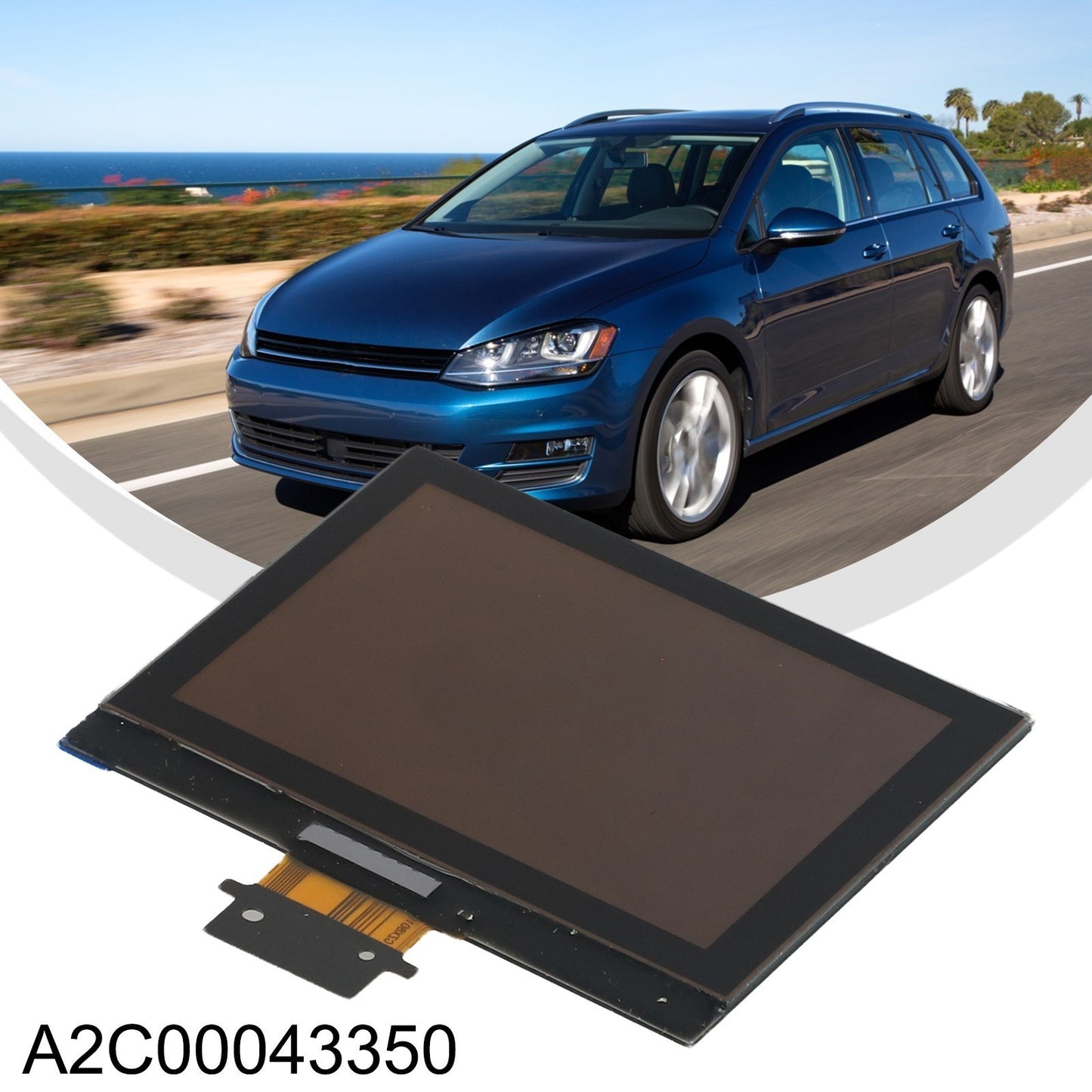 Perfect Fit Instrument LCD Display for Golf For Passat B6 2003 2009 A2C00043350