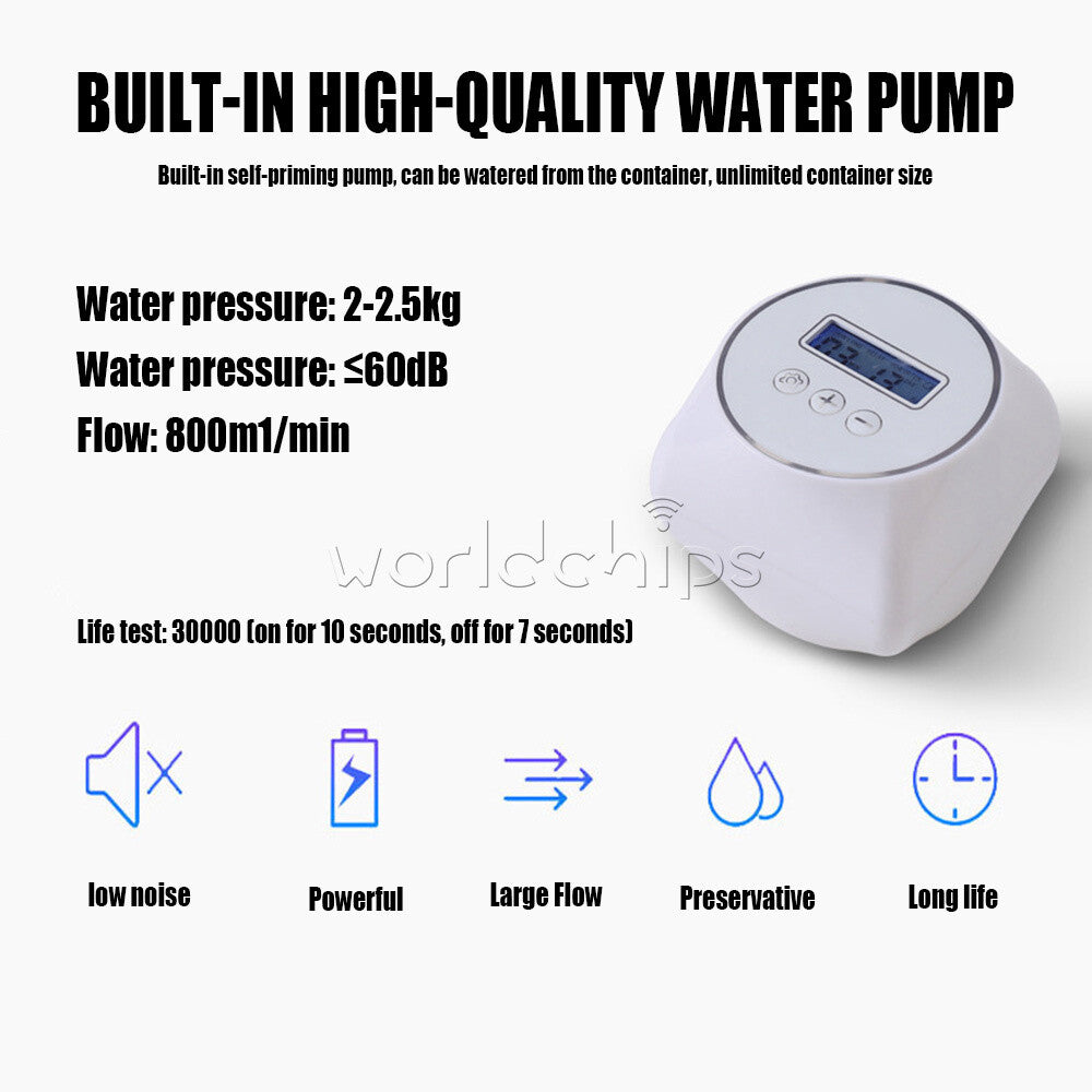 800ml/m Garden Plant Lazy Self Watering Timing Irrigation Potted Watering Device