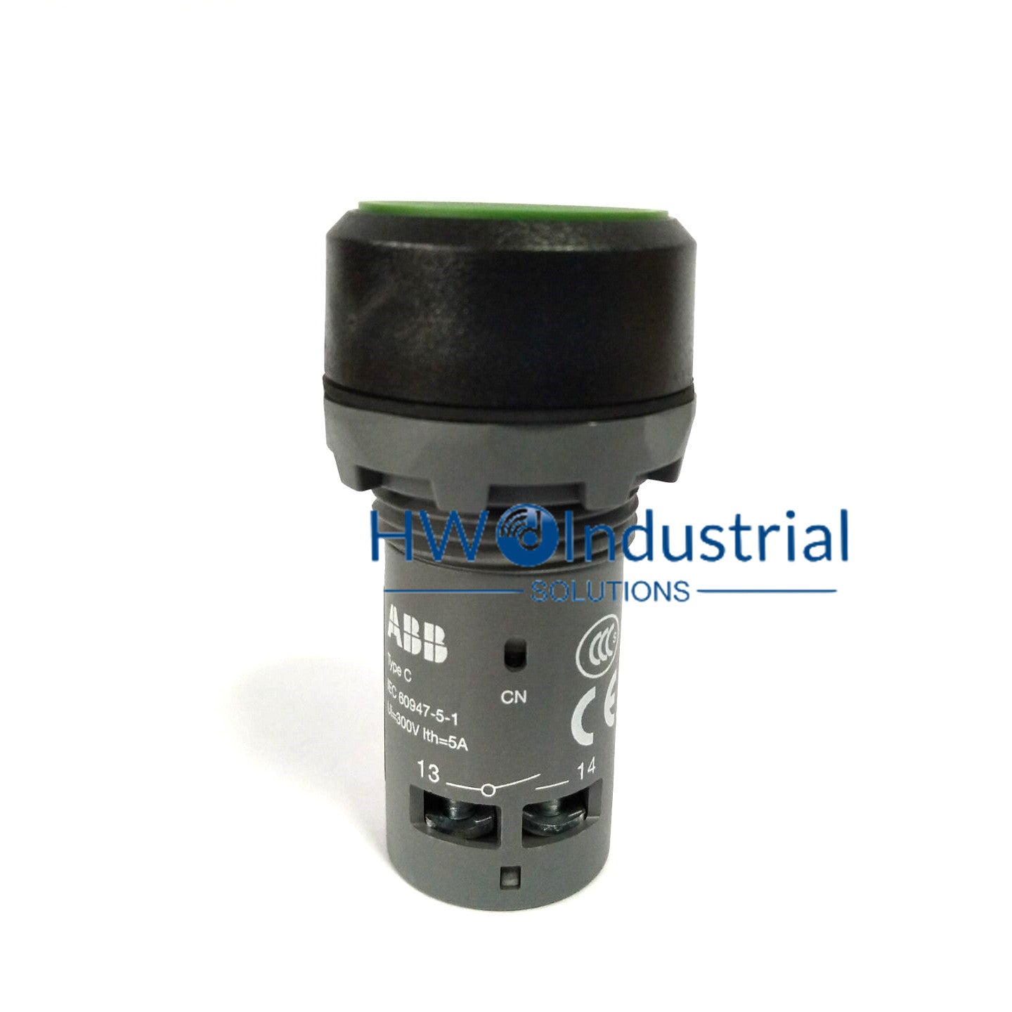 2PC  ABB Self Reset Button Switch CP1-10G-10 Green