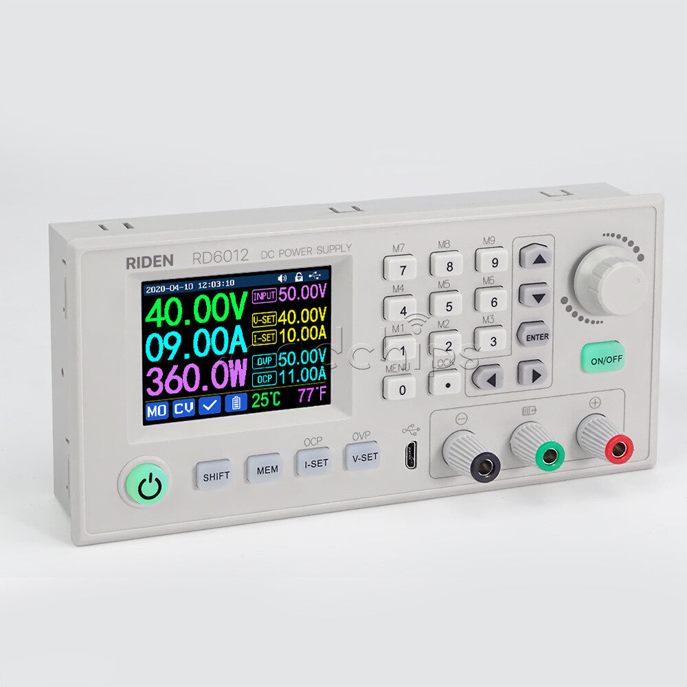 RD6006 RD6012 RD6018 USB WiFi DC Power Supply Current Step-down Keypad Control