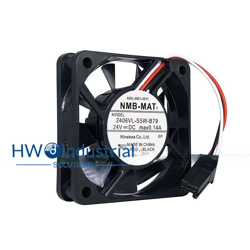 1PC 2406VL-S5W-B79 A90L-0001-0511 24V0.14A Cooling Fan  Fanuc  Interface