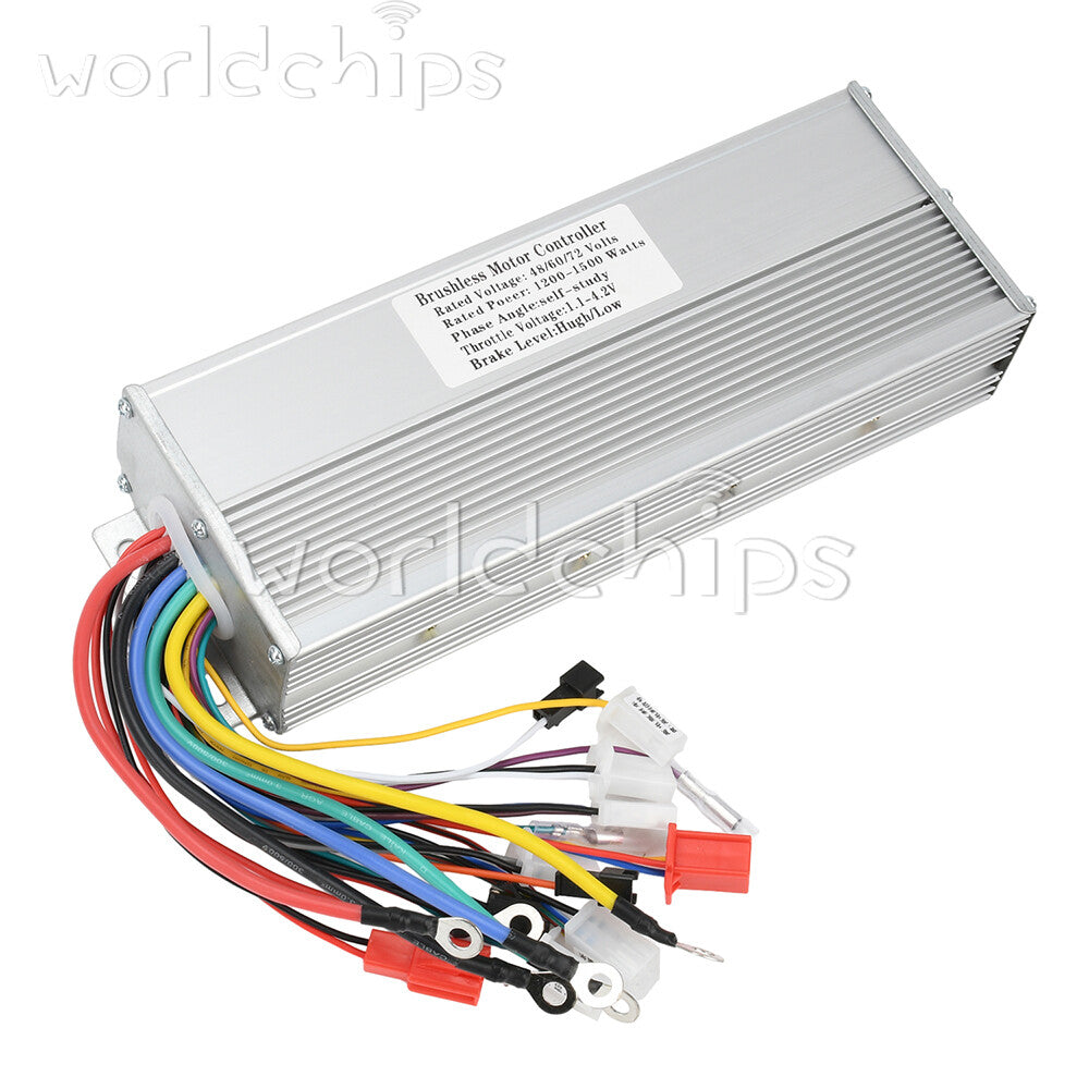 48V60V64V72V 1200W-1500W Universal Smart Electric Vehicle Brushless Controller