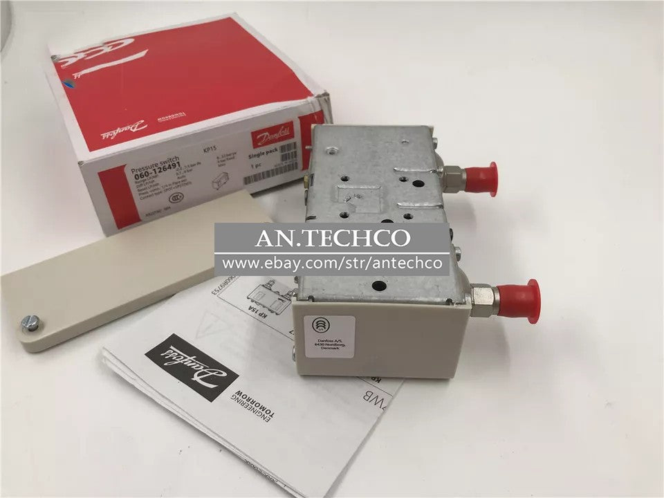1pcs Danfoss 0601264 060-1264 Dual Pressure Control Manual Reset KP15 66 or 91