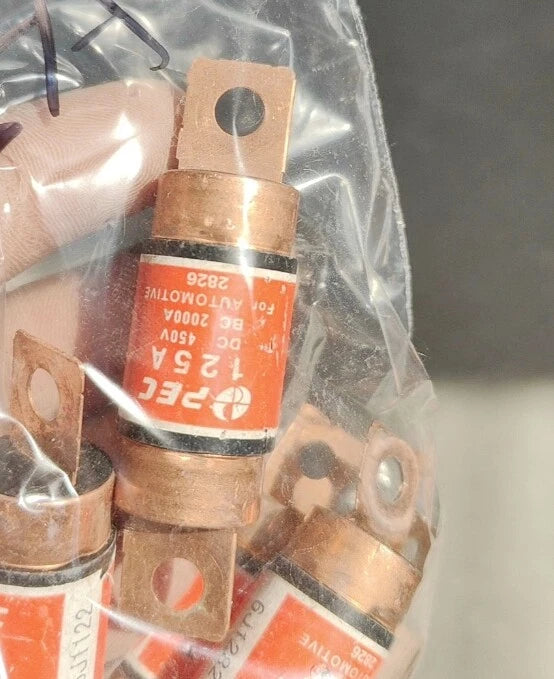 1PC PEC 125A  Energy High Voltage Automotive Fuse DC450V BC2000A