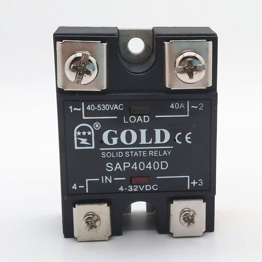 GOLD solid-state relay 40-530VAC 40A SAP4040D controlled AC