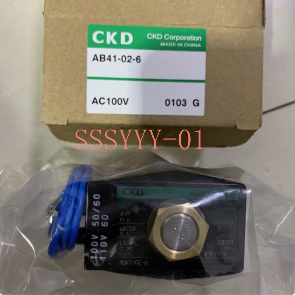 1PCS FOR CKD AB41-02-6 AC220V solenoid valve replacement