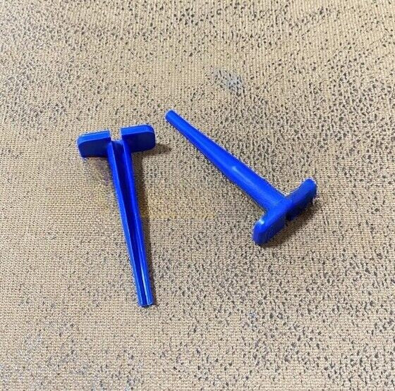 10PCS  FOR 0411-204-1605 Needle withdrawal device blue