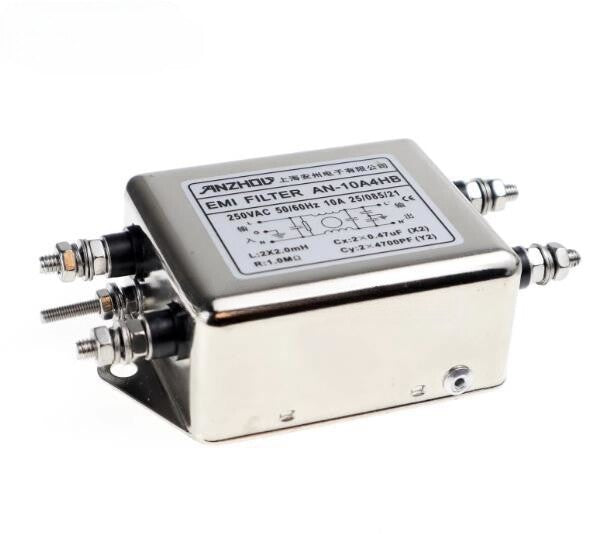 1PC  10A 250V Filter AN-10A4HB EMI Noise Filter Frequency Components