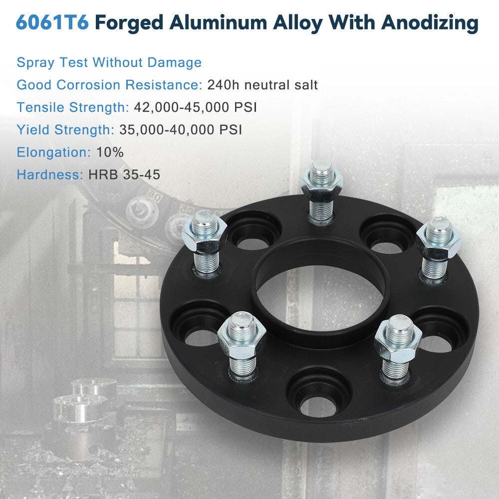 4Pcs 15mm 5x4.5 Hub Centric Wheel Spacers For Nissan 350Z 370Z Sentra Maxima