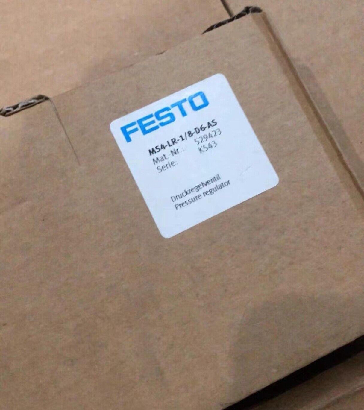 1pcs For FESTO MS4-LR-1/8-D6-AS 529423 pressure reducing valve