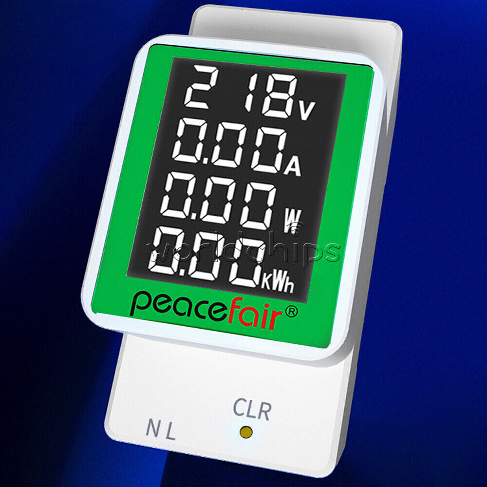 AC 50V-300V 100A Digital Power Energy Voltmeter Ammeter Watt Kwh Power Meter