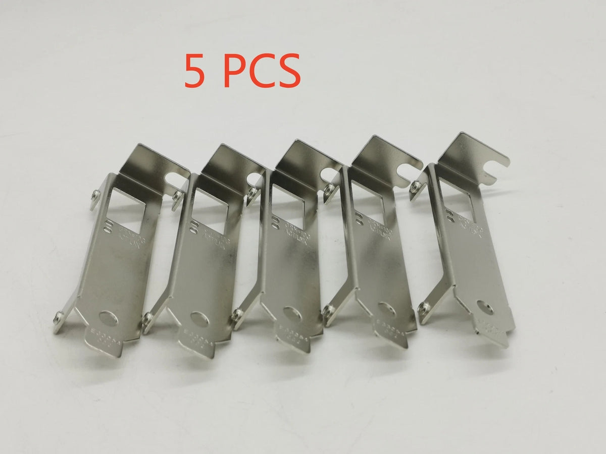 5PCS Low profile Bracket FOR Intel E10G41BTDA X520-DA1 E10G41BFSR X520-SR1