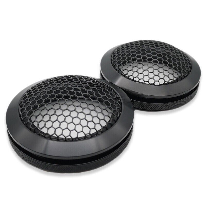 2pcs 2" inch All-Metal Tweeter Cover Speaker Decorative Circle Metal Mesh Grille