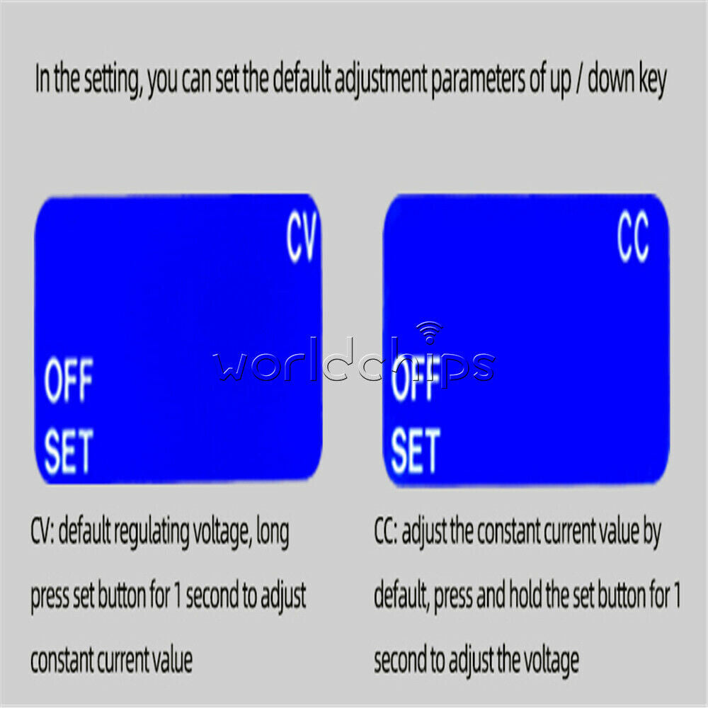 Adjustable Regulated Automatic Boost Buck Converter CC CV Solar Charging  Module