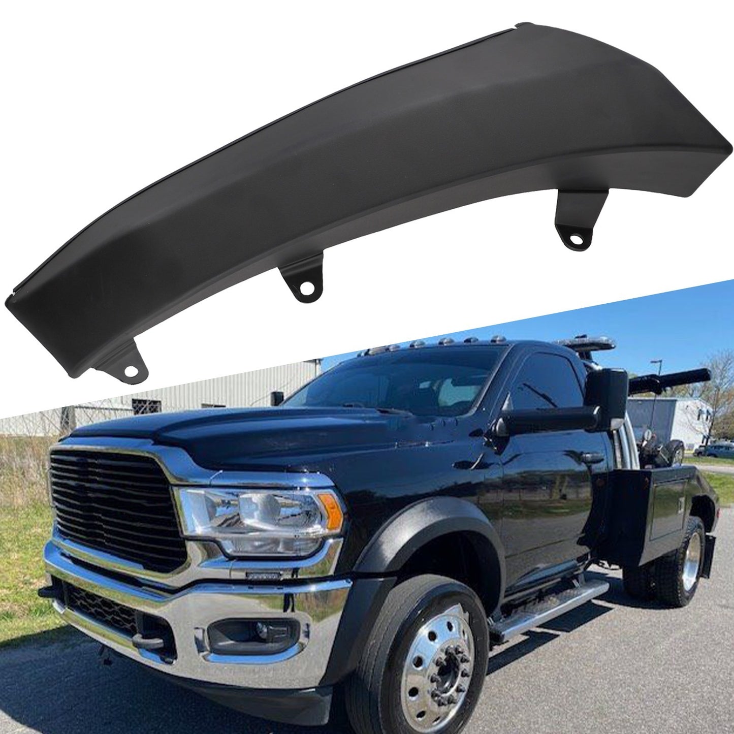 For Ram 4500 5500 LEFT DRIVER Side Wheel Opening Flare Molding 2011 2018