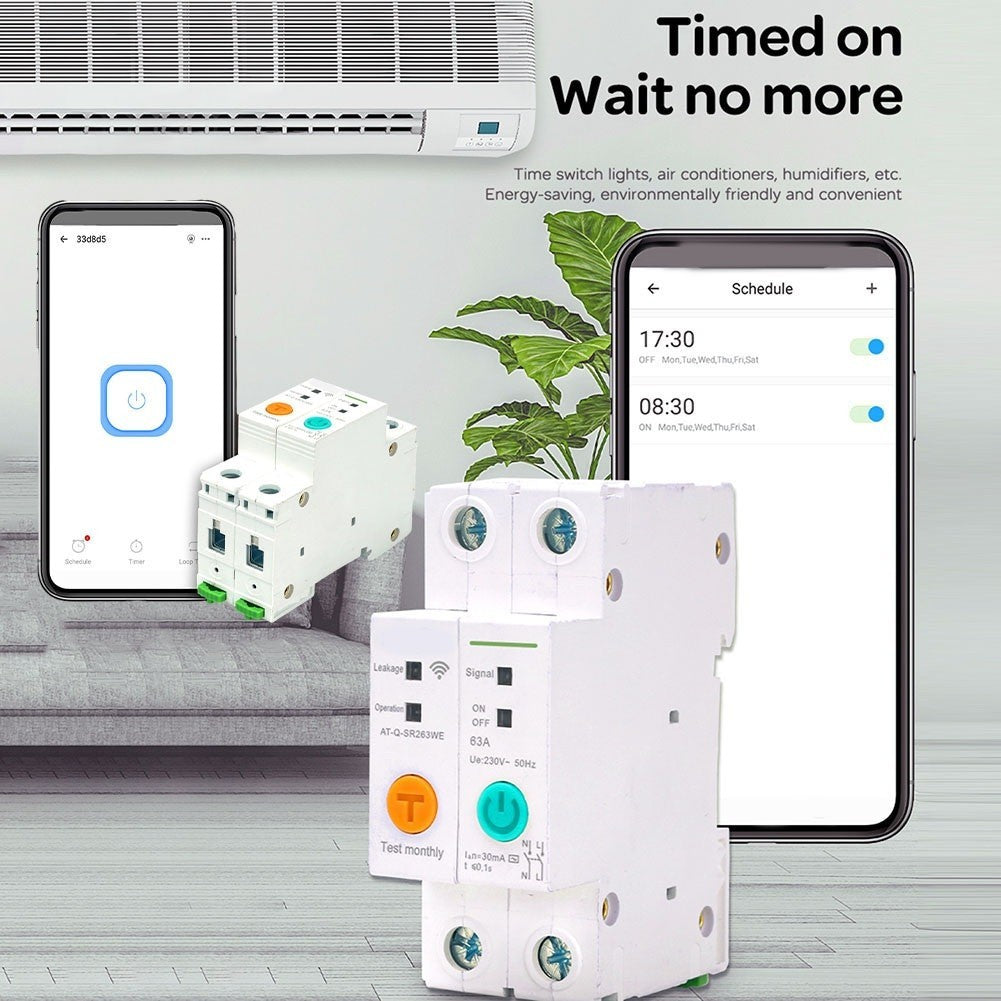 Remote Control WIFI Circuit Breaker with Real time Equipment Status View