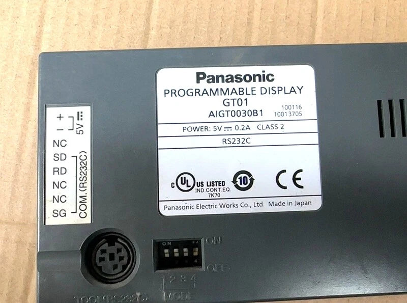 PANASONIC AIGT0030B1 ping #P