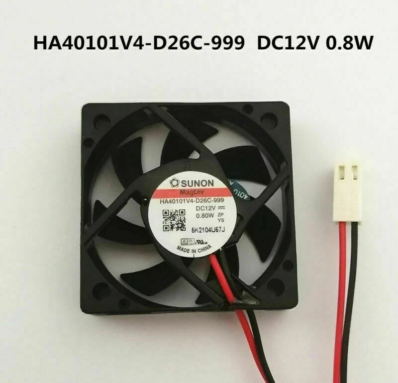 1x   HA40101V4-D26C-999 4010 4CM 12V 0.8W 2-pin magnetic suspension fan