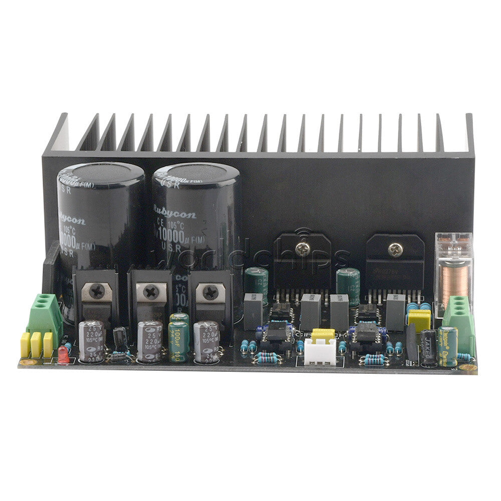 LM3886 Stereo 2.0 High Power Amplifier Module OP07 DC Servo 5534 Pre-amplifier