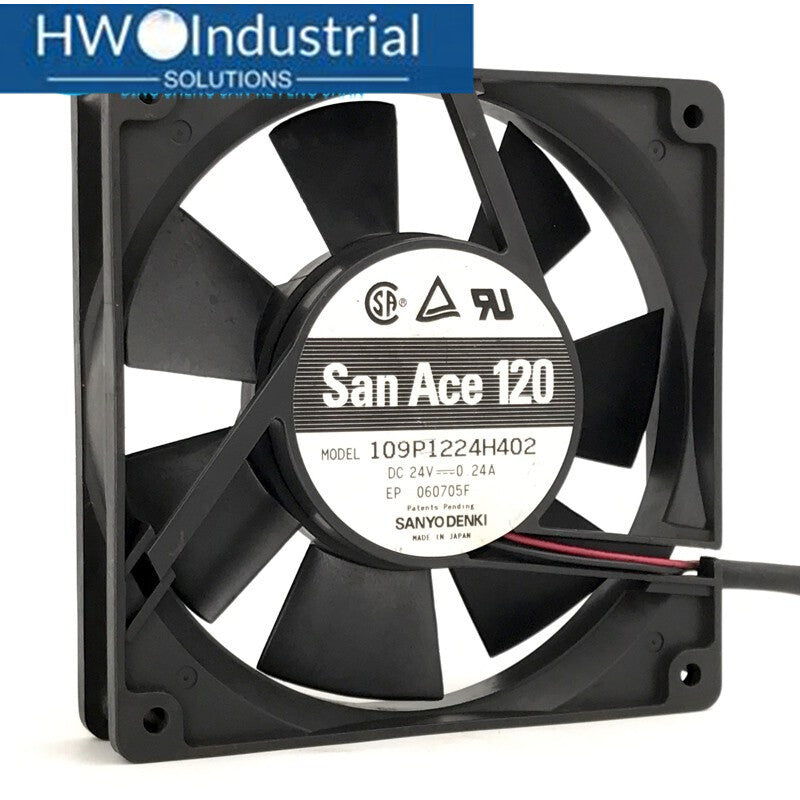 1PC 109P1224H402 AanAce 0.24A 24V 12025 12CM Cooling Fan