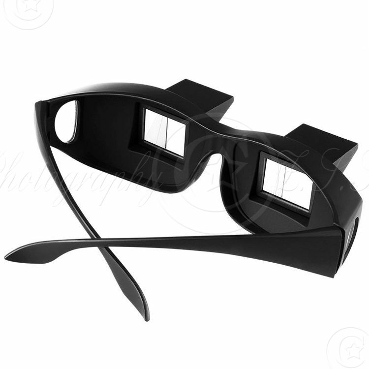 Refraction Downward 90° Lazy Glasses Periscope Prism Fishing Watch Floats Bed TV