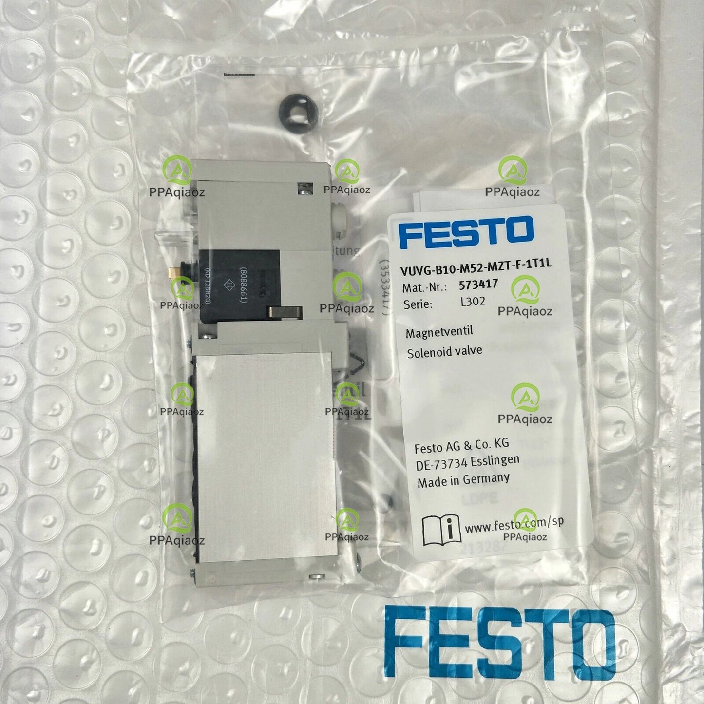 FESTO VUVG-B10-M52-MZT-F-1T1L 573417 1PC  Solenoid Valve Free Shipping
