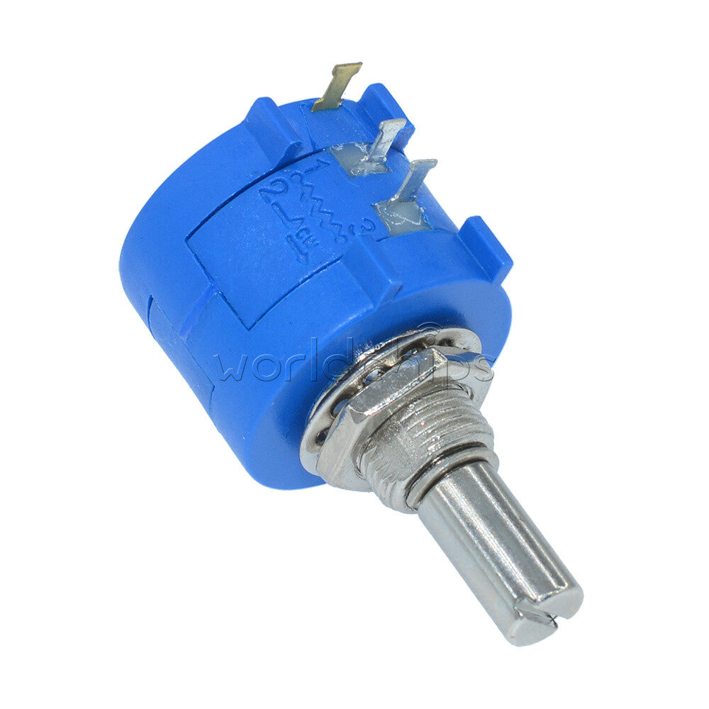 10PCS 10K Ohm 3590S-2-103L Rotary Wirewound Precision Potentiometer Pot 10 Turns