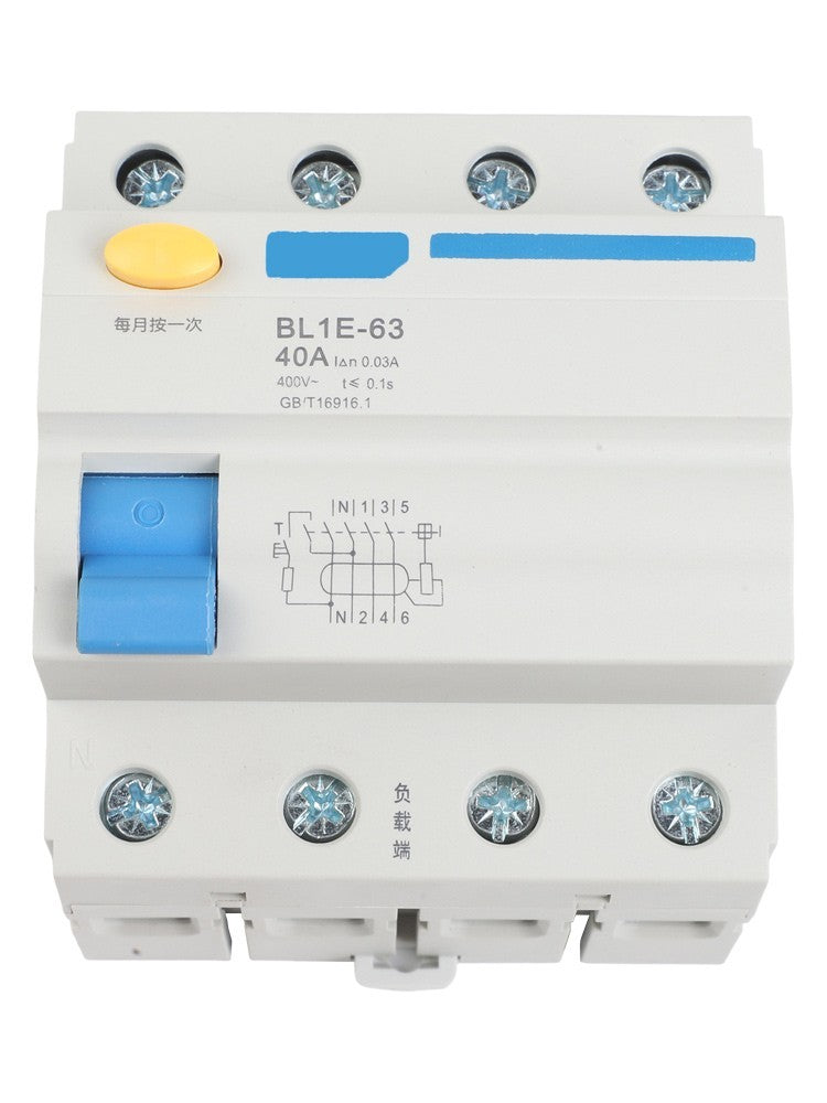Leakage Protector ML1E63 for 25A 32A 40A 63A Rated Circuit Breaker 400V