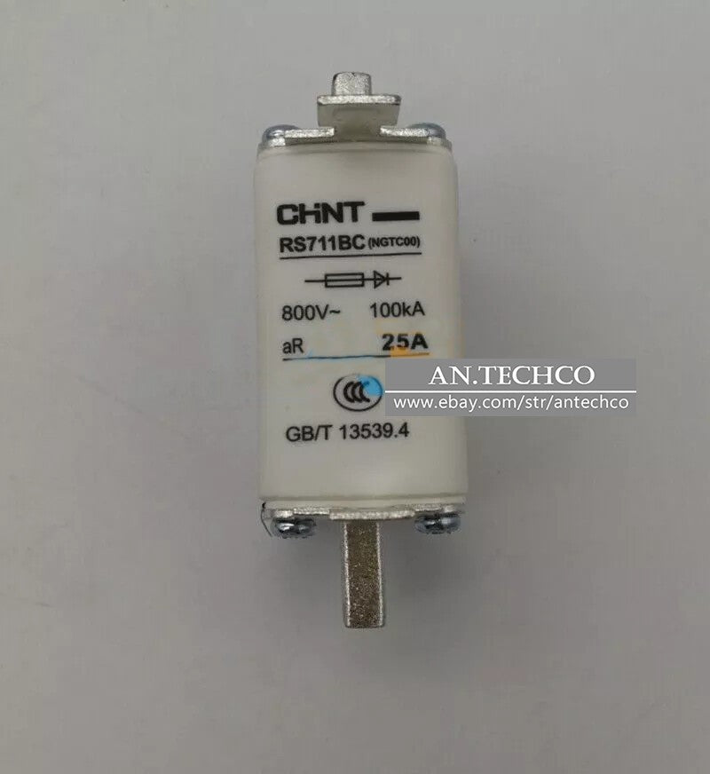 1PCS For CHNT RS711BC (NGTC00) 25A 800V fast fuse