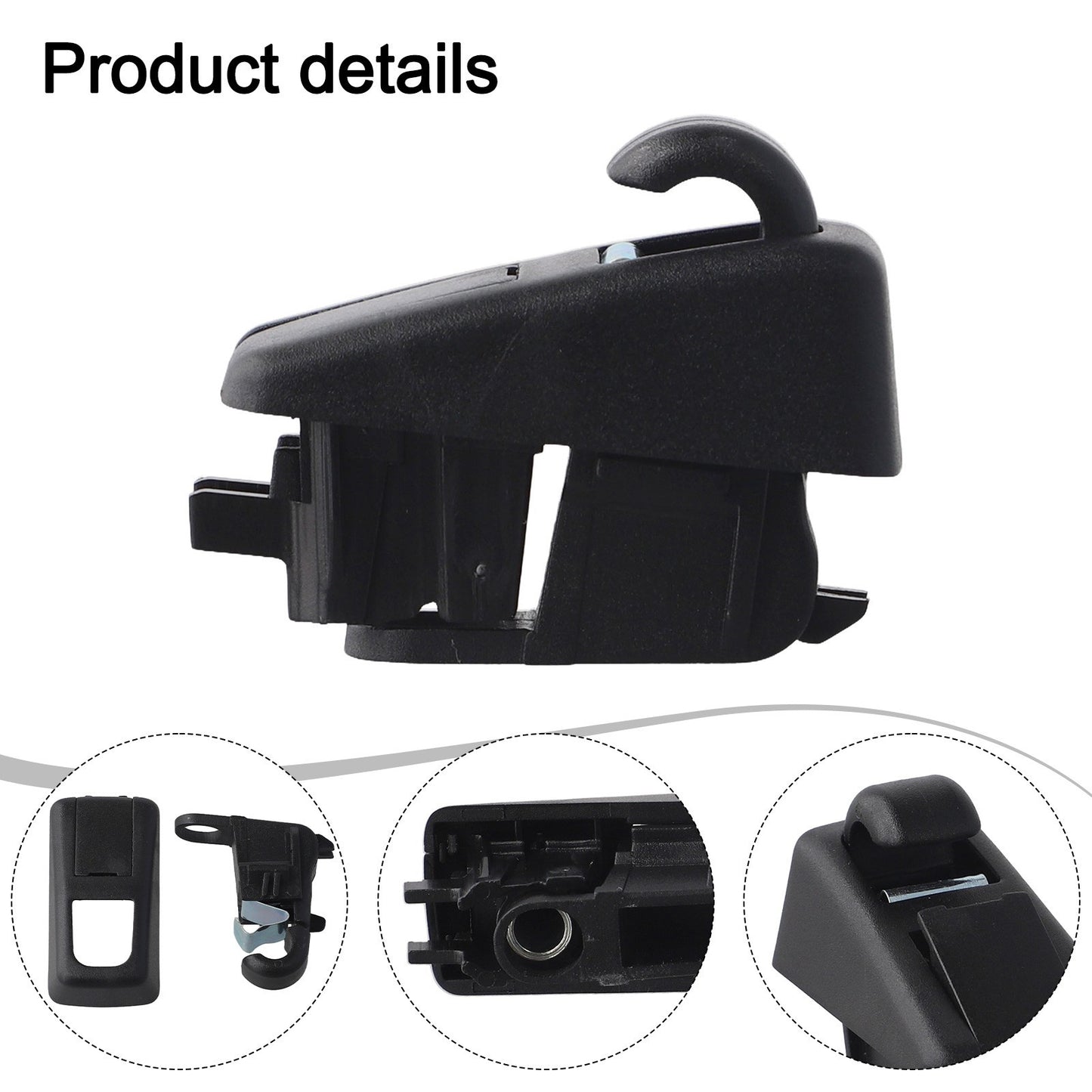 High Performance Gray Sun Visor Retainer for All For Panamera Vehicles