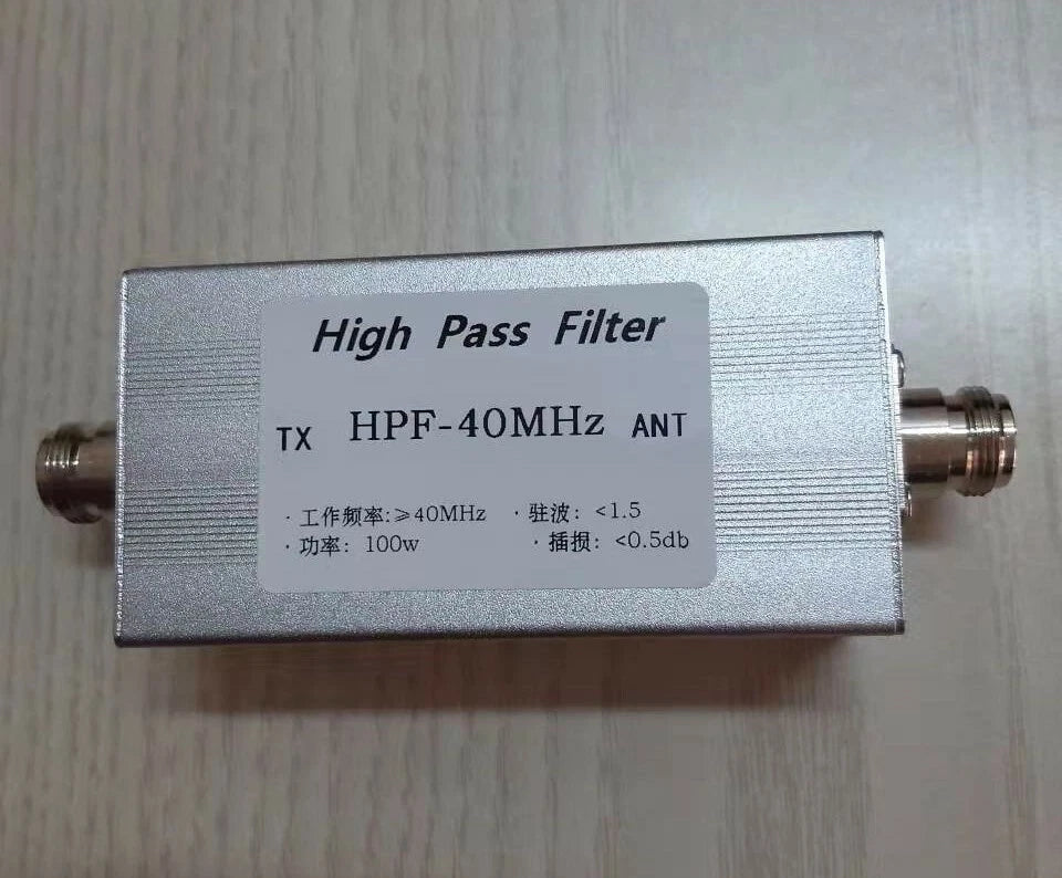 1PC HPF-40 100w  40MHz  L16-F (N seat)high pass filter