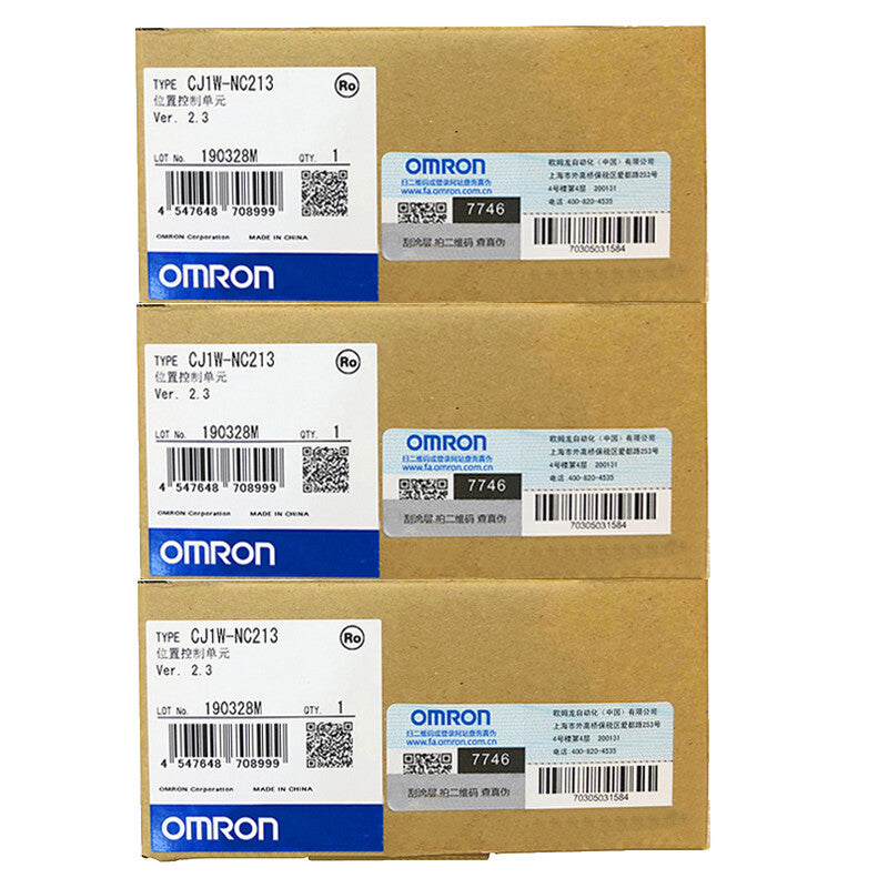 1PCS OMRON MODULE CJ1W-NC213 PLC Controls Automation UNIT
