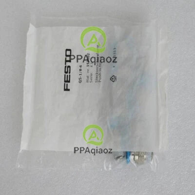 10PC  FESTO QS-1/8-6 153002 Fittings Free Shipping QS186