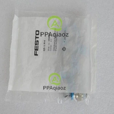10PC  FESTO QS-1/8-6 153002 Fittings Free Shipping QS186
