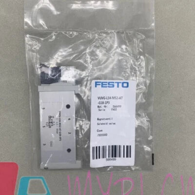FESTO VUVG-L14-M52-AT-G18-1P3 566499 1PC  Solenoid Valve Free Shipping #P