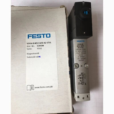 Festo VSVA-B-M52-AZD-A2-1T1L 539184 VSVABM52AZDA21T1 Solenoid Valve/da #P