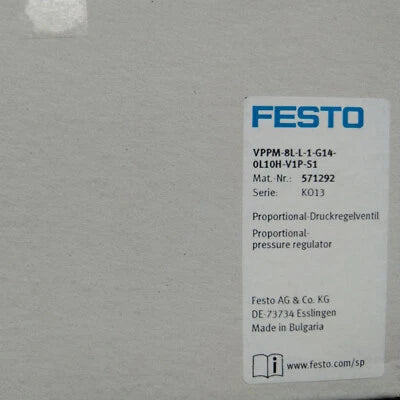 FESTO VPPM-8L-L-1-G14-0L10H-V1P-S1 571292 Proportiona Valve Fast Shipping
