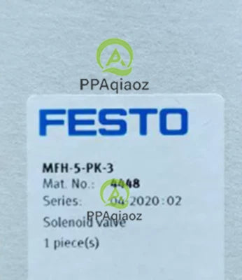 One Festo MFH-5-PK-3 4448 Solenoid Valve Free Shipping MFH5PK3