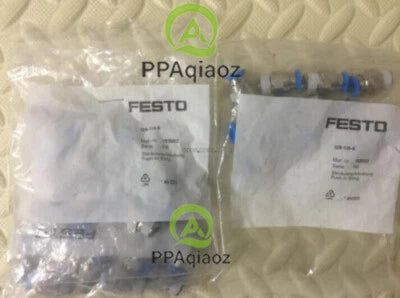 10PC  FESTO QS-1/8-6 153002 Fittings Free Shipping QS186